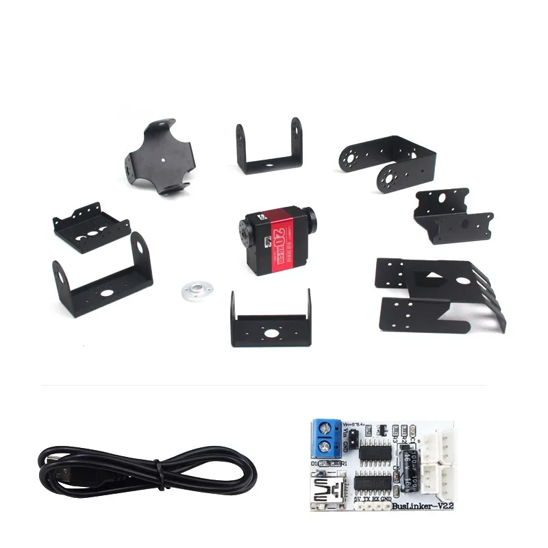 Serial Bus Servo 20kg.cm High Torque Digital Servo with Three Ports for DIY Bionic Robot LX-224