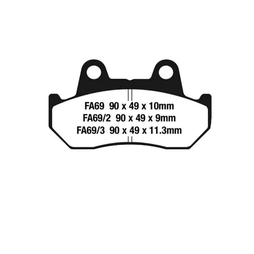 For Honda VF750 S Sabre  VT800 C Shadow VF1000 F R Interceptor R VF1100 C S V65 Magna Sabre Motorcycle Brake Pads Front image 5