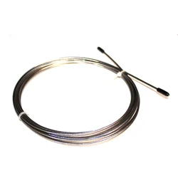 2.0mm Diameter/3M Long Replaceable Cable No PVC Coated  For JR25 Speed Jump Rope