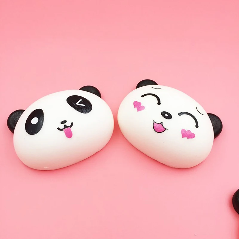 10cm Cute Reduce Pressure Venting Toys Squeeze Adult Pressure-relief Toy Slow Rebound Panda Children Gift