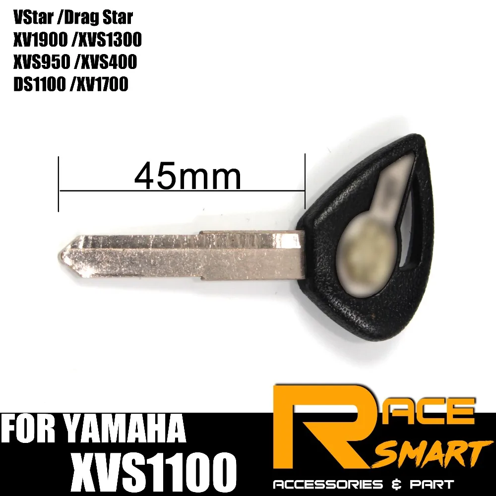 Voor YAMAHA Drag Star Drag-Star Motorfiets Ongesneden Blanco Sleutelblad Sleutels Ringen XVS950 XVS400 DS1100 XV1700 XVS1100