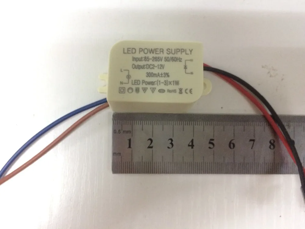 

10 pcs/lot MR16 3*1W LED Driver 3W 1W led lamp lighting transformer power supply