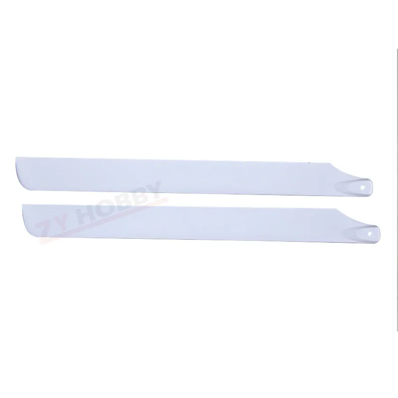 1Pair Carbon Fiber 430mm/550mm 3D Main Rotor Blades Main Propeller Prop Blade for RC Helicopter Drone Parts