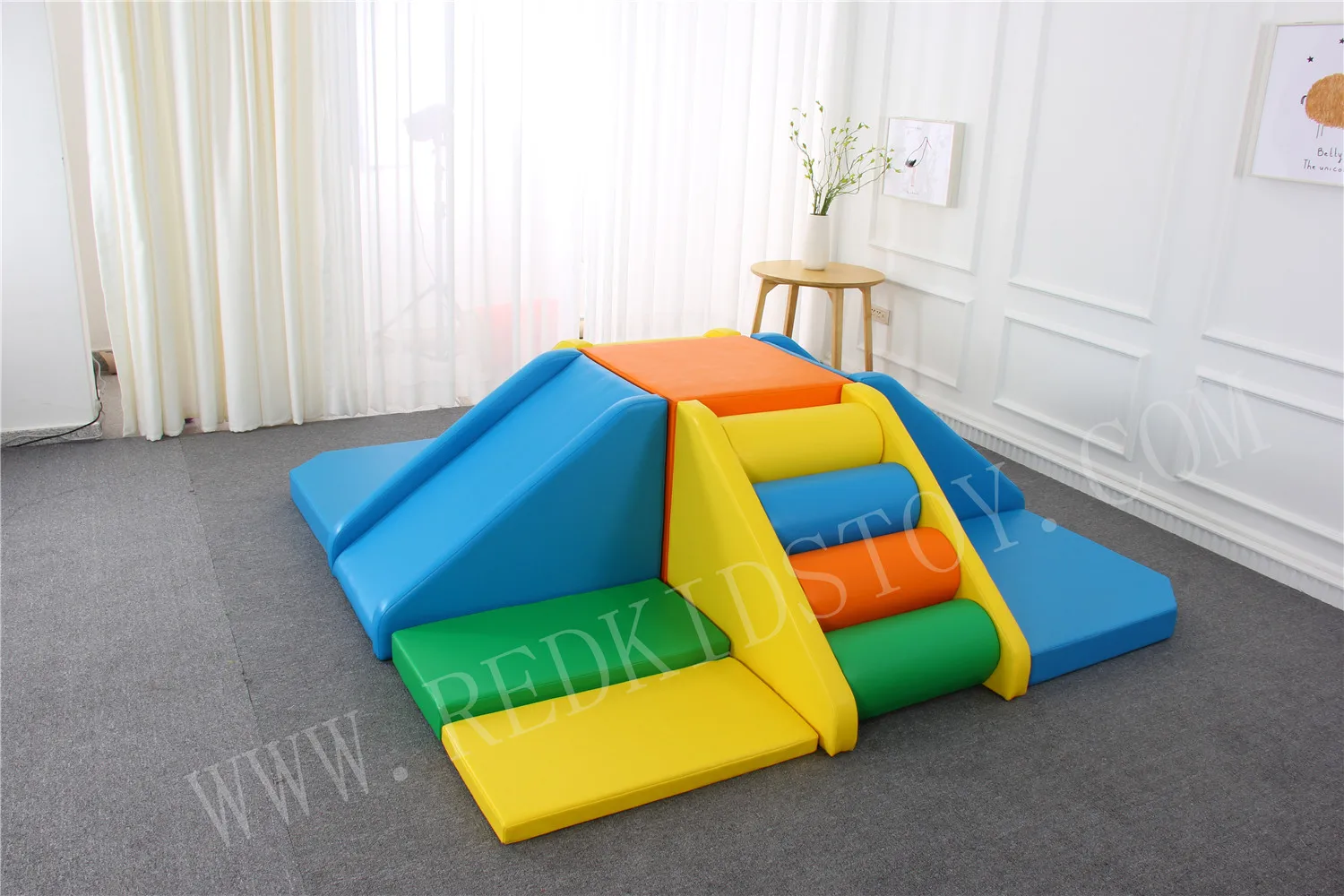 Nontoxic Safety Soft Indoor Sponge Playground Equipment HZ-61043