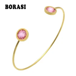 Top Quality Austrian Crystal Bracelets & Bangles Gold Color Stones Exquiste Made Luxurious Jewelry Pulseira Bracelet For Women