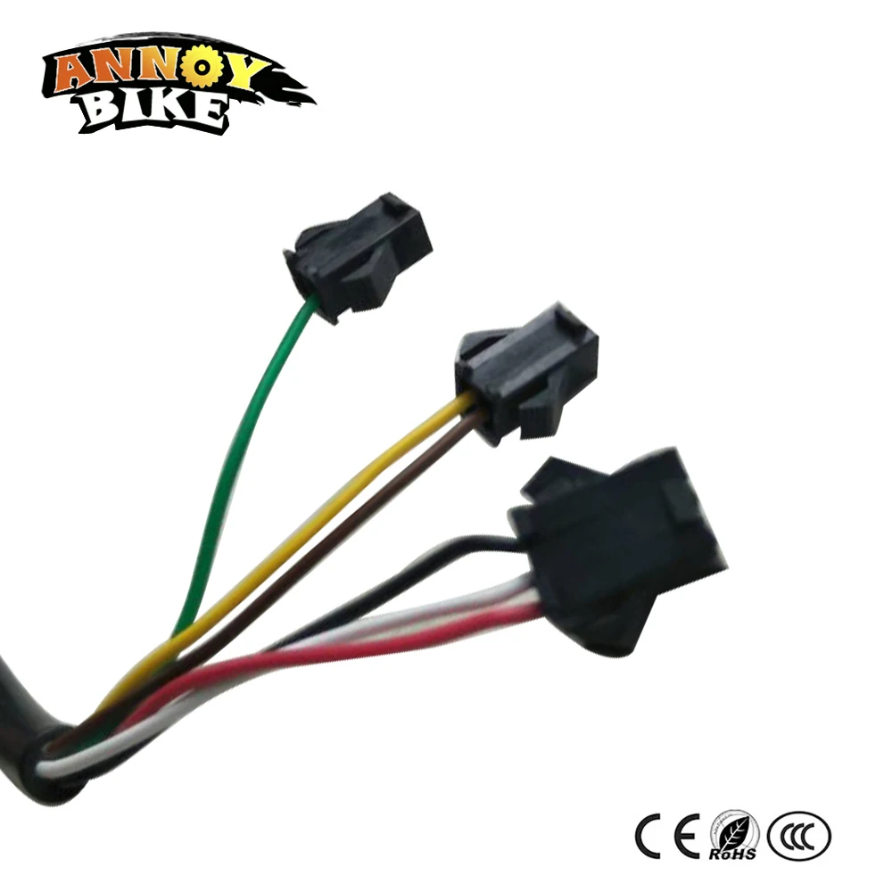 Ebike Thumb Throttle With Reversing Function LCD display 106DX Throttle For Electric Bikes Mountain