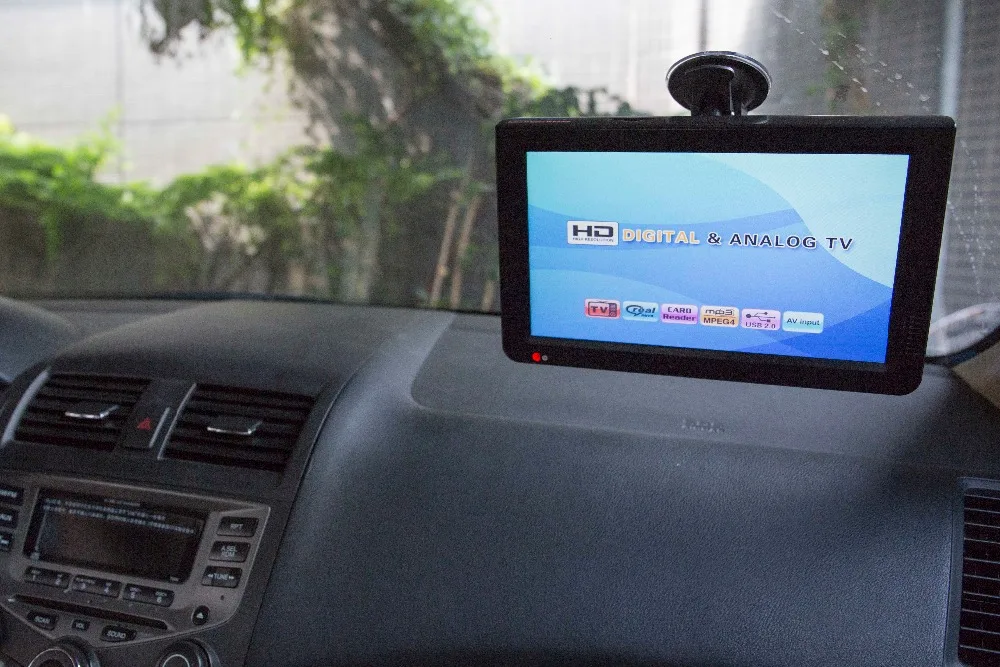 Leadstar 10 インチ DVBT/DVBT2 & アナログ/ATSC ミニ Led HD ポータブルフリービュー車デジタルテレビすべてで 1 HDMI サポート USB SD カードドルビー