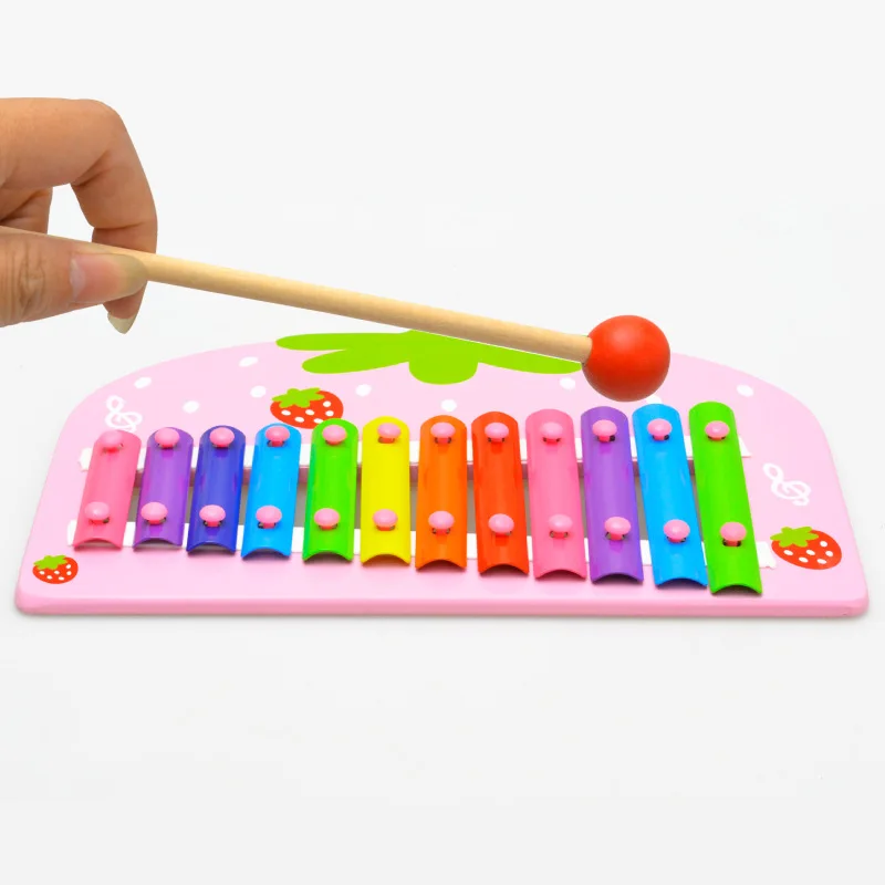 Children learn music educational toys, wooden toys. Intelligence development toys,Learning & Education,Toy Musical Instrument