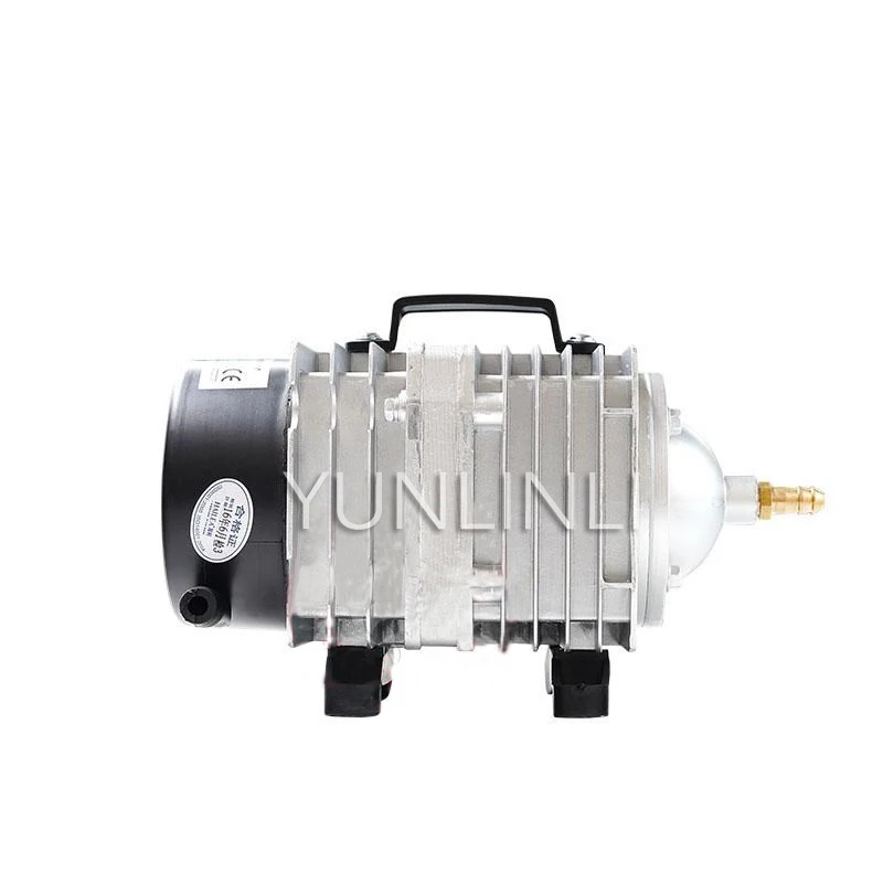 แม่เหล็กไฟฟ้า Air ปั๊ม82L/Min 60วัตต์แรงดันสูง Fish Tank Air Pump เพิ่มออกซิเจนปั๊ม12M หลอด ACO328