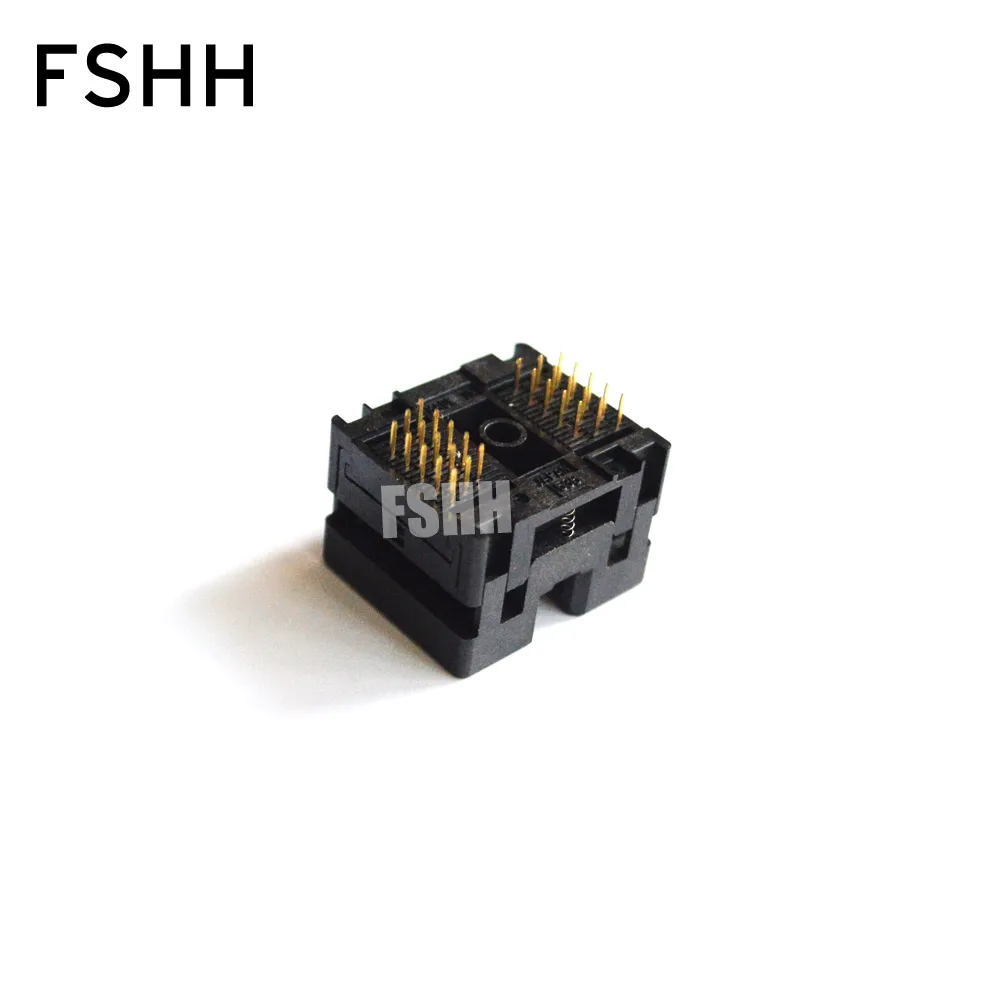 OTS-30-0.65-01 ic اختبار المقبس TSSOP30 SSOP30 محول دبوس الملعب = 0.65 مللي متر العرض = 6.1 مللي متر/8.1 مللي متر