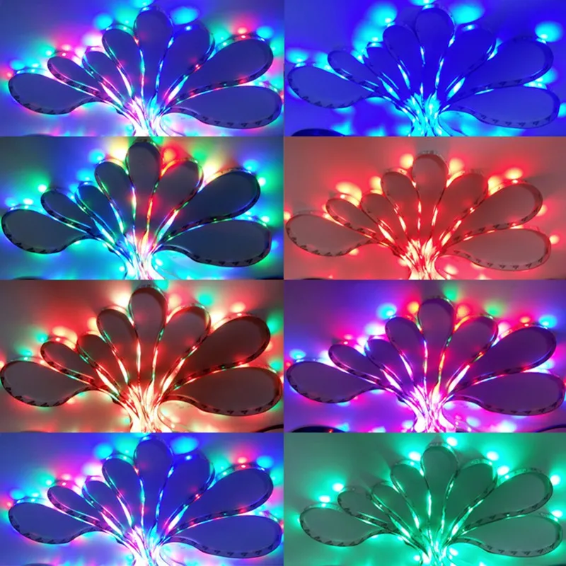 Imagem -04 - md 2835 3528 5m 270 300 Led Ip65 Impermeável Epoxy Led Strip String Flexível Led Rgb Strip Fita Luz Iluminação 20 Peças Dc12v