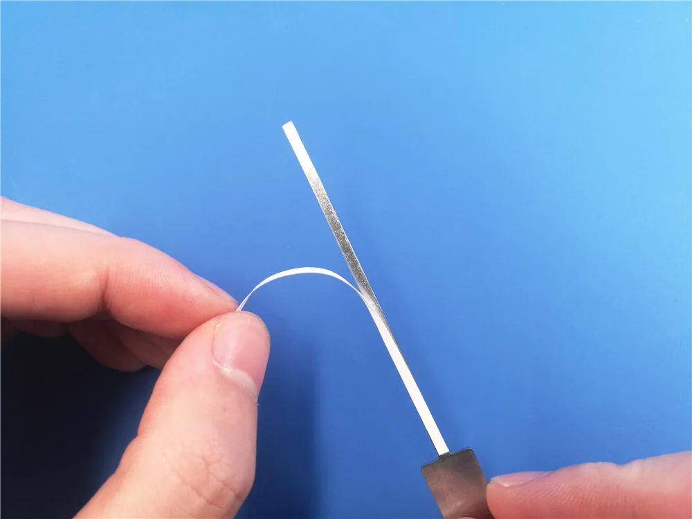 GALAXY Tools Colla bifacciale da 0,05 mm per lucidatrice stick per file modello hobby 2 mm/3 mm/5 mm/10 mm/15 mm/21 mm