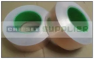 1x 50mm*30M*0.06mm 2 Sides Conductive Copper Foil Tape Adhesive Sticky  EMI Masking Electromagnetic Shield