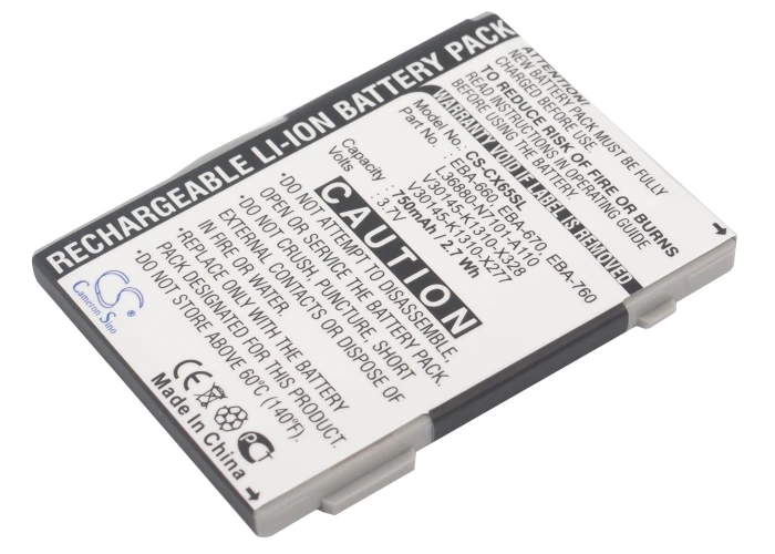 Cameron Sino750mAh Battery for Siemens CXI70,CXT65,CXT70,CXV65,CXV70,M65,M75,M8,S65,S65V,S66,S75,SK65,SP65,For BenQ-Siemens M81