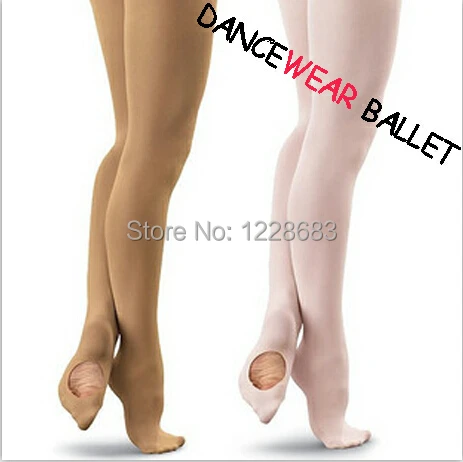 Pink Women Adult Children\'s Kids Girls Girls Ballet Dance Tights Pantyhose Socks Convertible Tights With Plain Waist