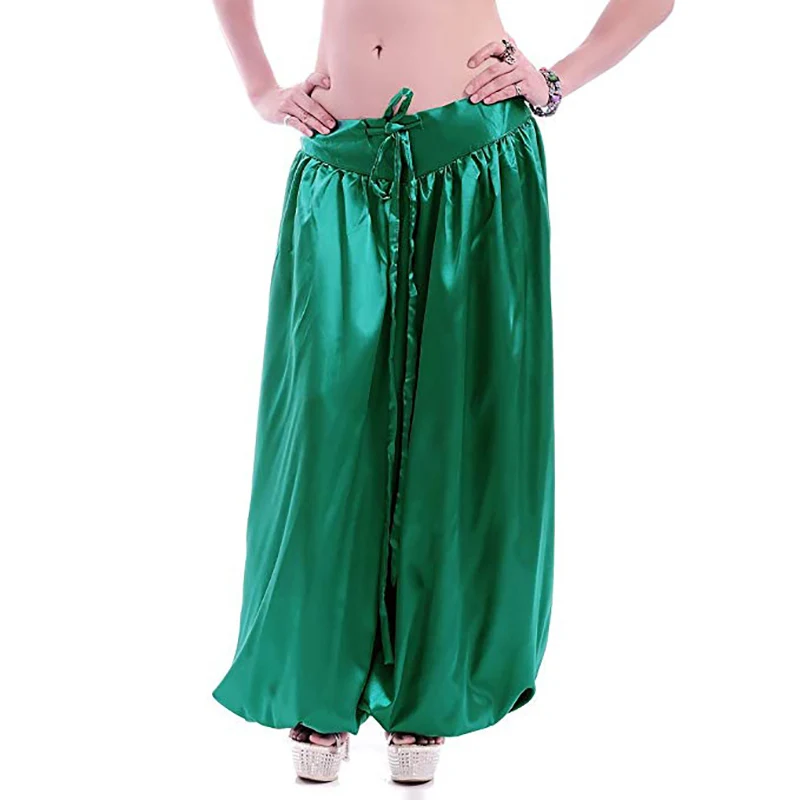 Hot ATS Tribal Belly dance trousers Fashion Dance Costume belly dancing pants Belly dancing satin bloomers Dance Pantaloons-9002