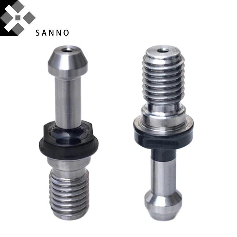 5Pcs CNC เครื่องตัดผู้ถือดึง Studs BT30 / BT40 / BT50 45องศา Procision จับ Rivet สำหรับ BT shank Holder ดึง Stud