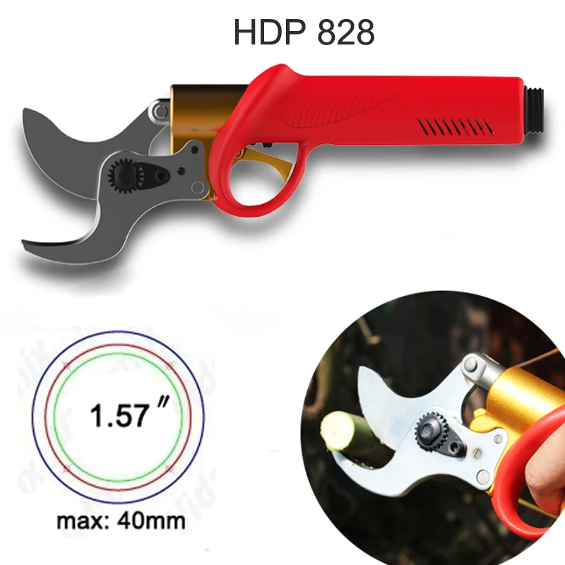 Garden Scissors Japanese blade cutting diameter 40MM electric pruning shears