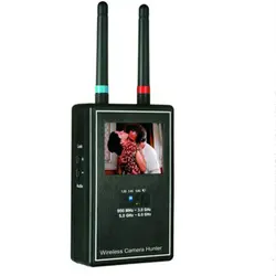 Full band 1.2 GHz - 2.4 GHz - 5.8 GHz Wireless Camera Hunter / Wireless Camera Sweeper / Hidden Camera Detector Free Shipping