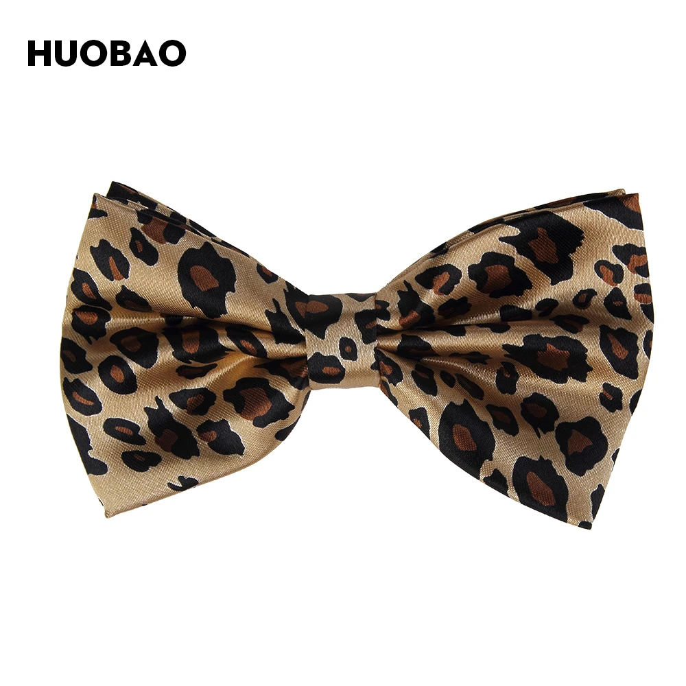 HUOBAO 2018 New Fashion Brown Leopard Suspenders And Bow Ties Sets For Children Kids Boys Girls