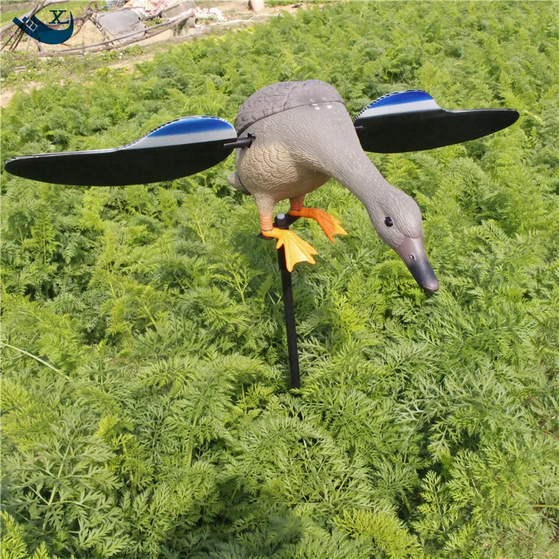 

Remote Control Duck Motor Decoy, Trap Duck Decoys with Magnet Spinning Wings, New Technology, DC 6V, 12V