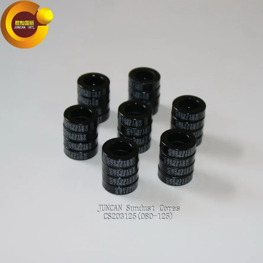 Núcleos Sendust 080125 CS203125 Núcleos magnéticos