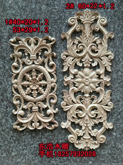 

Wood carving square applique fashion applique wood carving furniture applique door applique dongyang wood carving