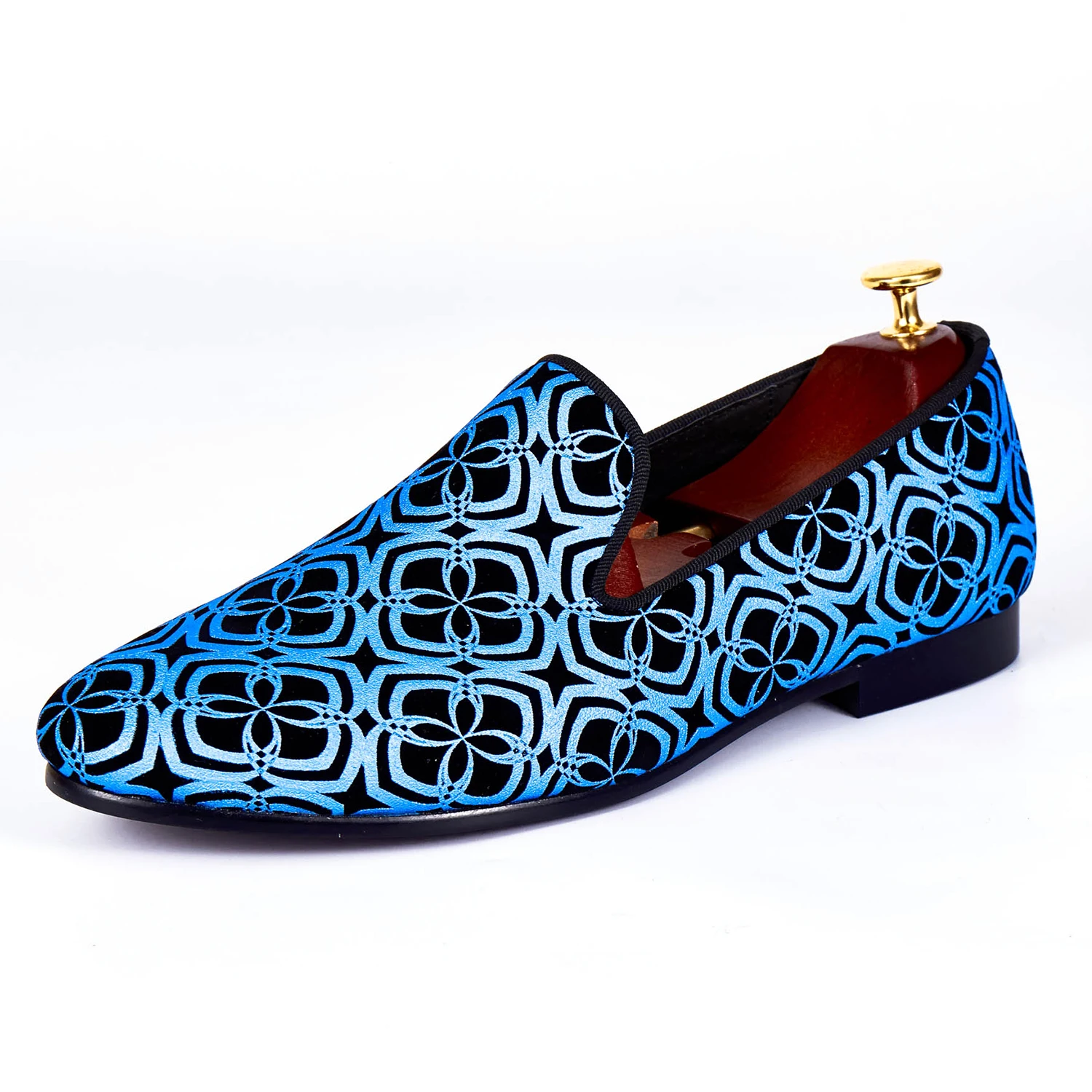 

Harpelunde Motif Printed Men Flat Shoes Comfortable Driving Loafers Hot Sale Casual Shoes Size 7-14