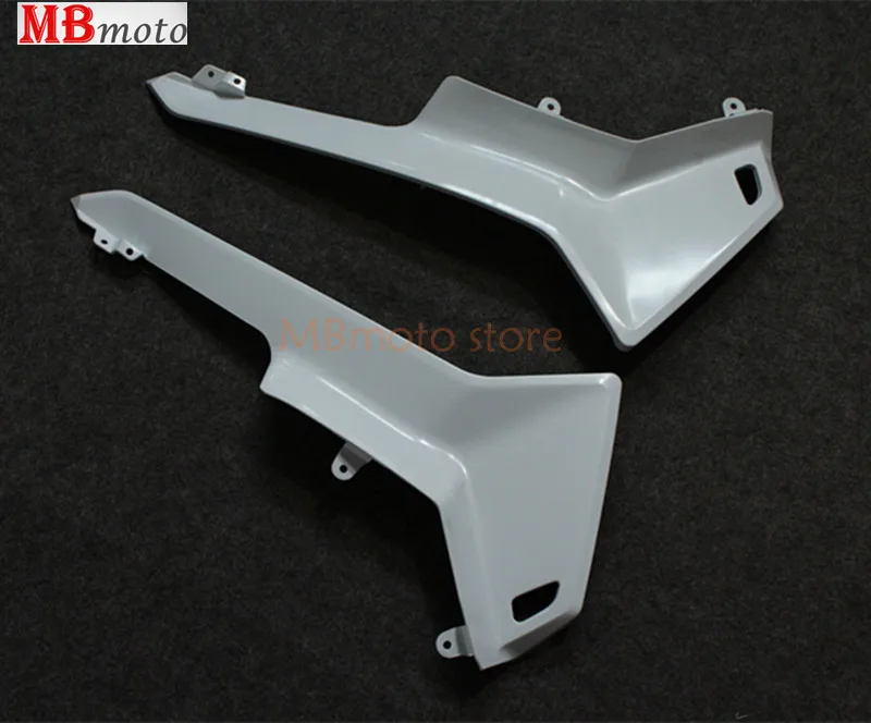 a pairs Unpainted ABS Plastic  Inner Fairing Mid Fairing Cover Fit for Honda VFR1200 2011-2013 VFR 1200 Fairing Cover Parts