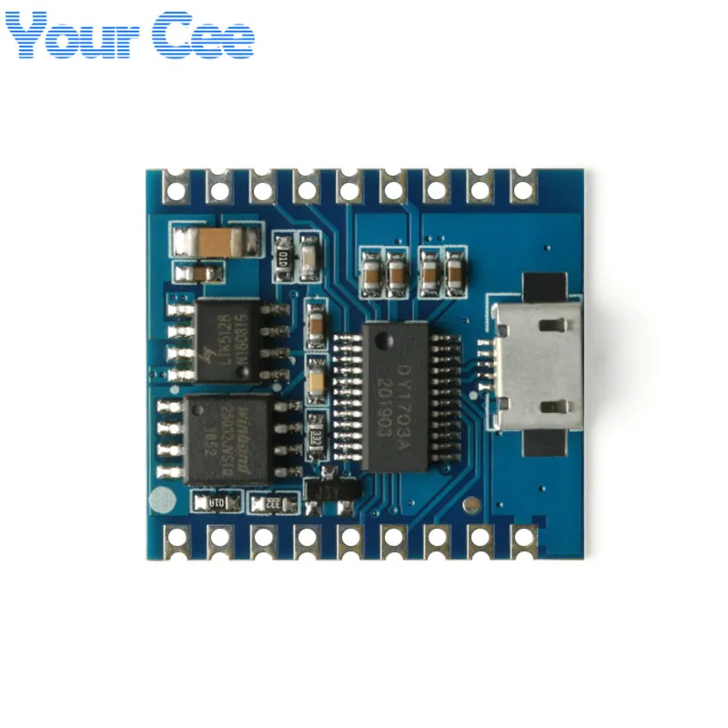 10 sztuk/1 sztuk DY-SV17F Odtwarzacz MP3 Moduł głosowy 4MB Flash Odtwarzanie głosu 8-kanałowy wyzwalacz IO Sterowanie portem szeregowym Pobierz USB