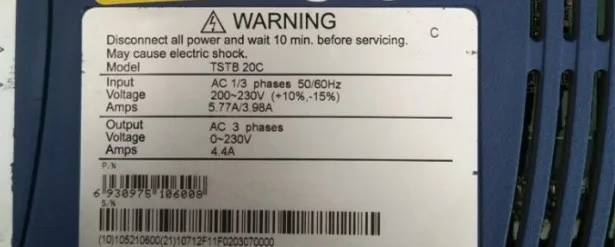 TSTB20C driver  used in good condition