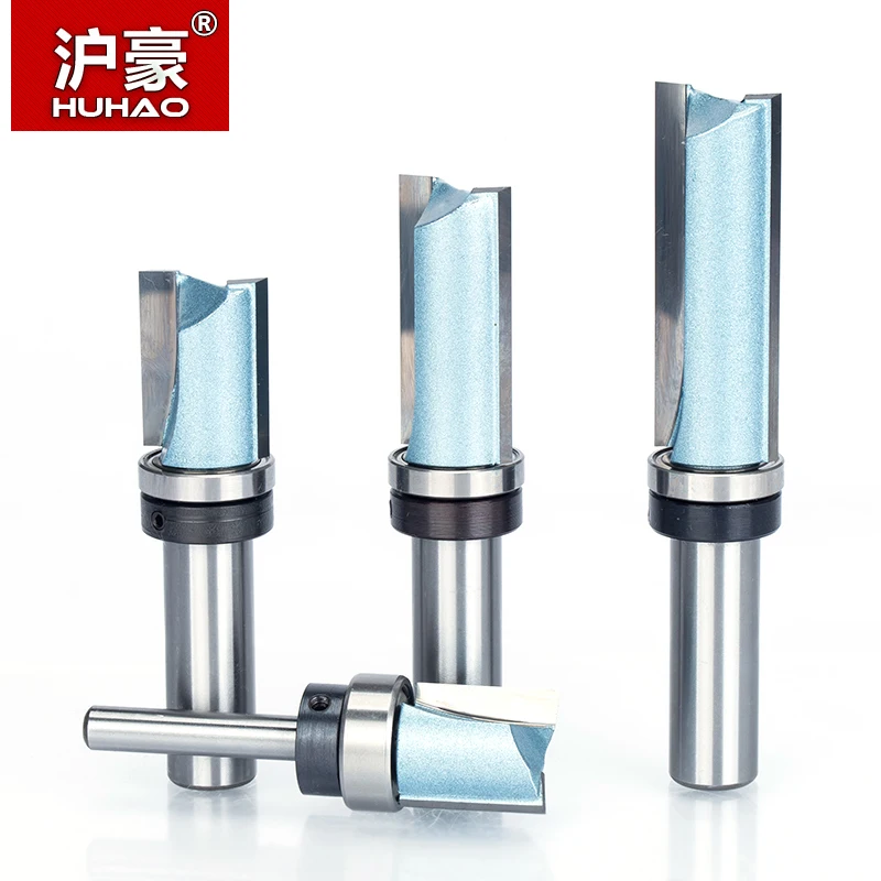 HUHAO 1pc Bearing Flush Trim Router Bit For Wood 1/2\