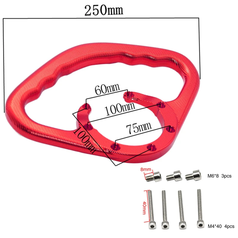 Motorcycle Passenger handle For Honda CB600f CB600 CB900 CBR 600RR 1000R 1000RR 2008 2013 2014 2017 Safety Tank Handle CNC