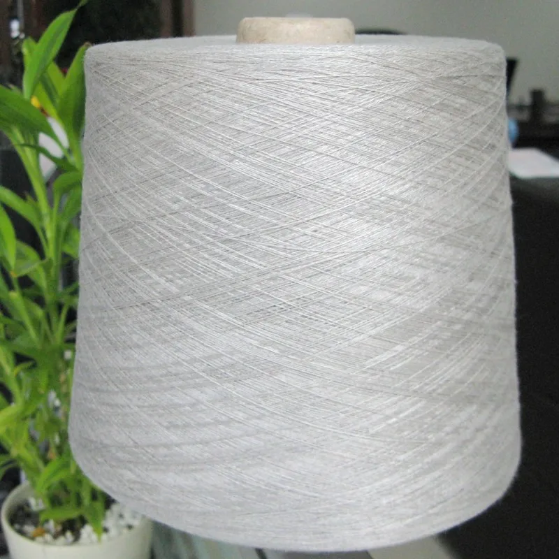 Conductive Silver fiber yarn for touch screen gloves