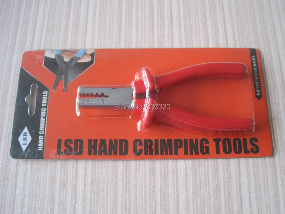 PZ0.5-2.5 Germany Style Small Crimping Pliers for cable end sleeves,terminal crimping tool