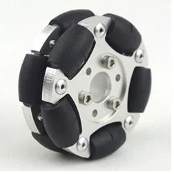 

60mm Double Aluminum Omnidirectional Wheel (Omni Wheel) 1414560 Mm Robot Contest Universal Wheel Aluminum Wheel