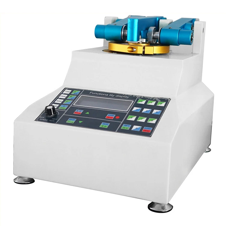 Leather Wear-resisting Strength Life Testing Machine TST-P304 Wear Tester Desktop Digital Display