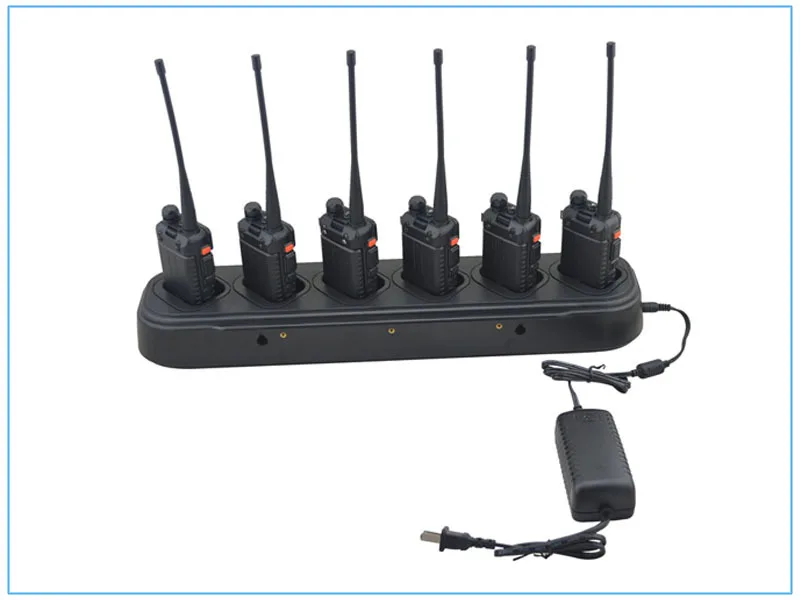 Baofeng POFUNG UV-5R Multi-Unit Intelligent Charger Six-Way Charger for baofeng UV-5R 5R Portable Walkie Talkie