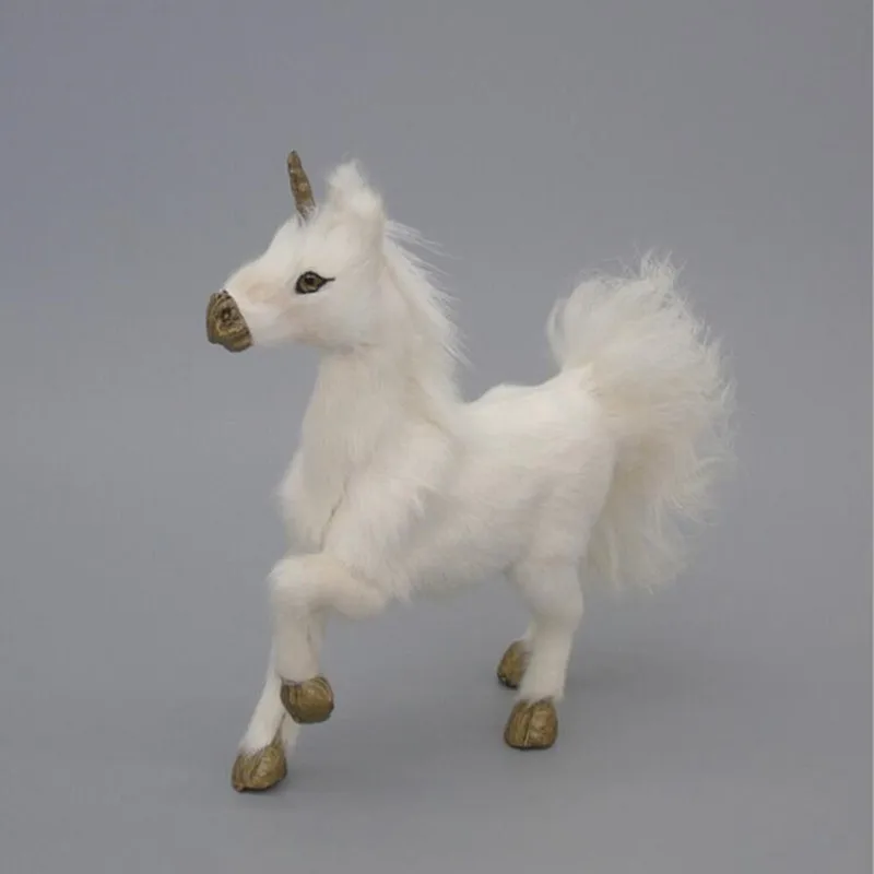 handiwork mini unicorn /vivid mini Pegasus  desk decoration 18*18 cm