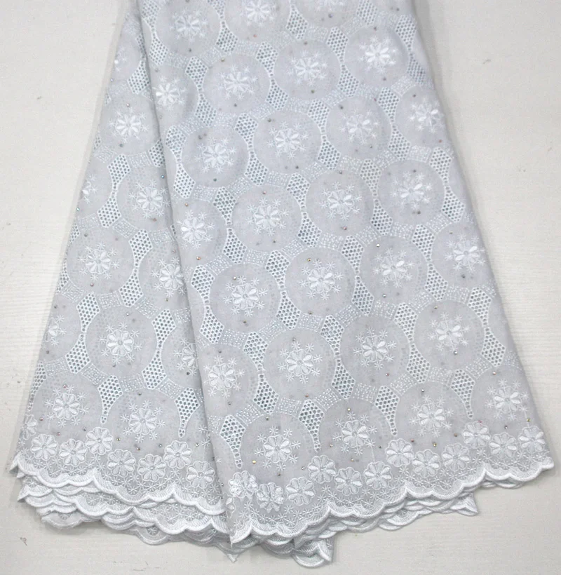 New Blue High Quality Swiss Voile Lace 2018 African Voile Swiss Lace Fabric African Swiss Cotton Voile Lace Fabric For Clothes