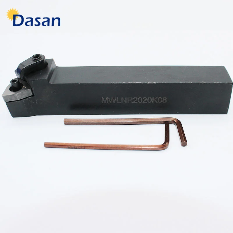 1PC MWLNR2525M08 DWLNR2525M08 Index External Right Hand Lathe Turning Holder Tool amd 2 Wrench CNC Lathe Turning Holder Tool