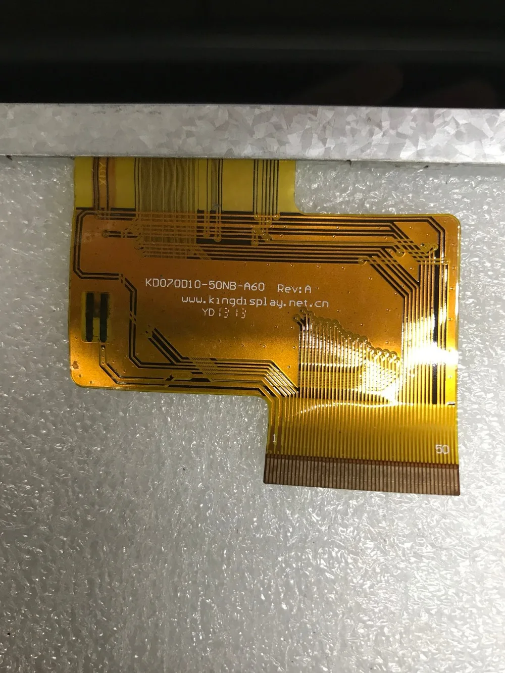 Exibição de tela lcd de 7 polegadas