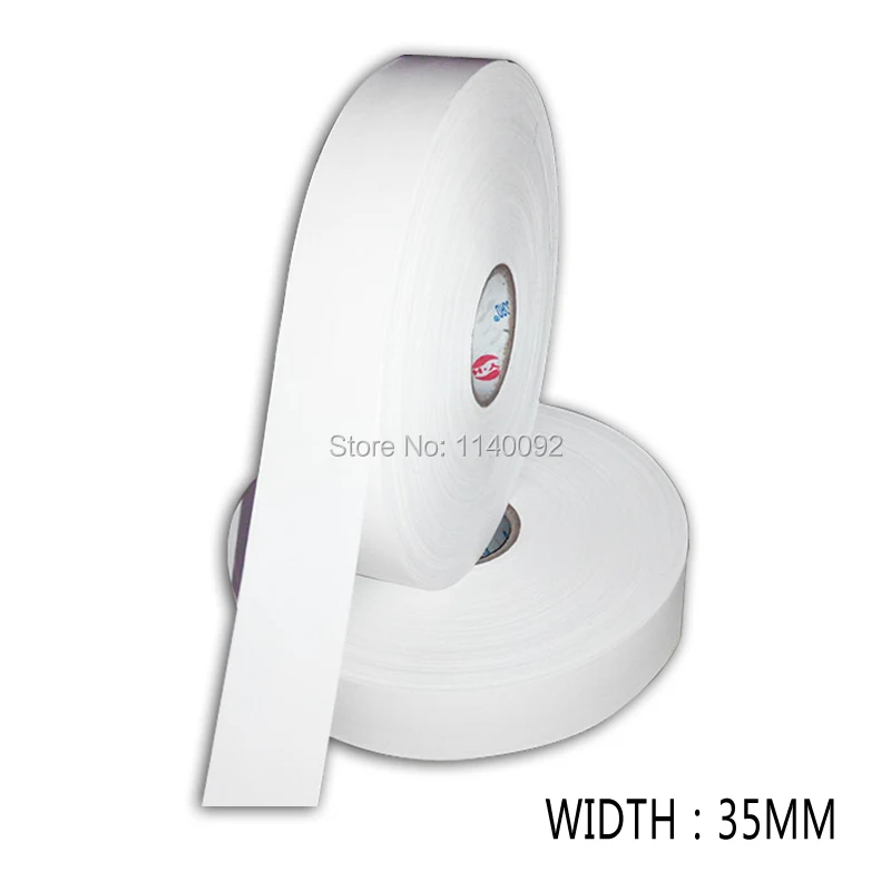 

wholesales width 35mm blank white nylon tape care label material/customize clothing care labels/garment printed tags/blank tape