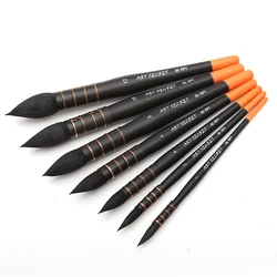 High quality Watercolor Paint Brushes Horse Hair & Squirrel Hair Art Brush for Painting Gouache Wash/Mop Artist Quality Supplies