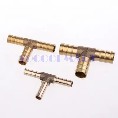 

4Pcs 2 x Pneumatic Y Shape 6mm to 6mm Barb One Touch Connector Quick Fittings