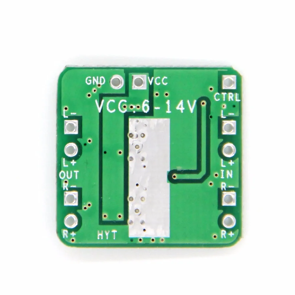 Differential Amplifier Board 2x18W Digital Class D/Class AB Audio Power Amplifier NS4110B Voltage 6-14V