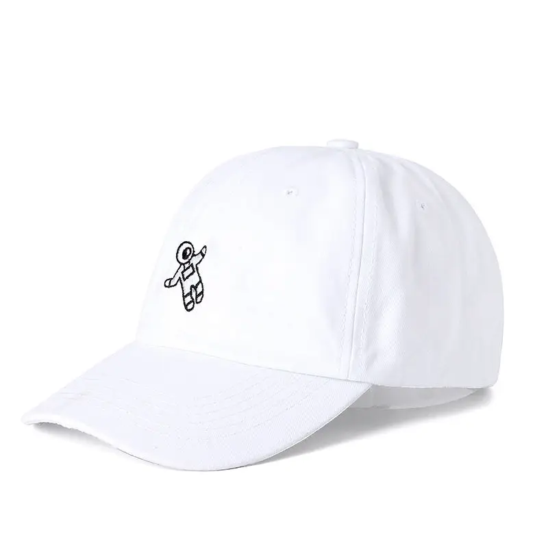 Wysokiej jakości marka jakości kosmonauta czapka typu Snapback bawełniana czapka baseballowa dla kobiet mężczyzn Hip Hop tata kapelusz kości Garros