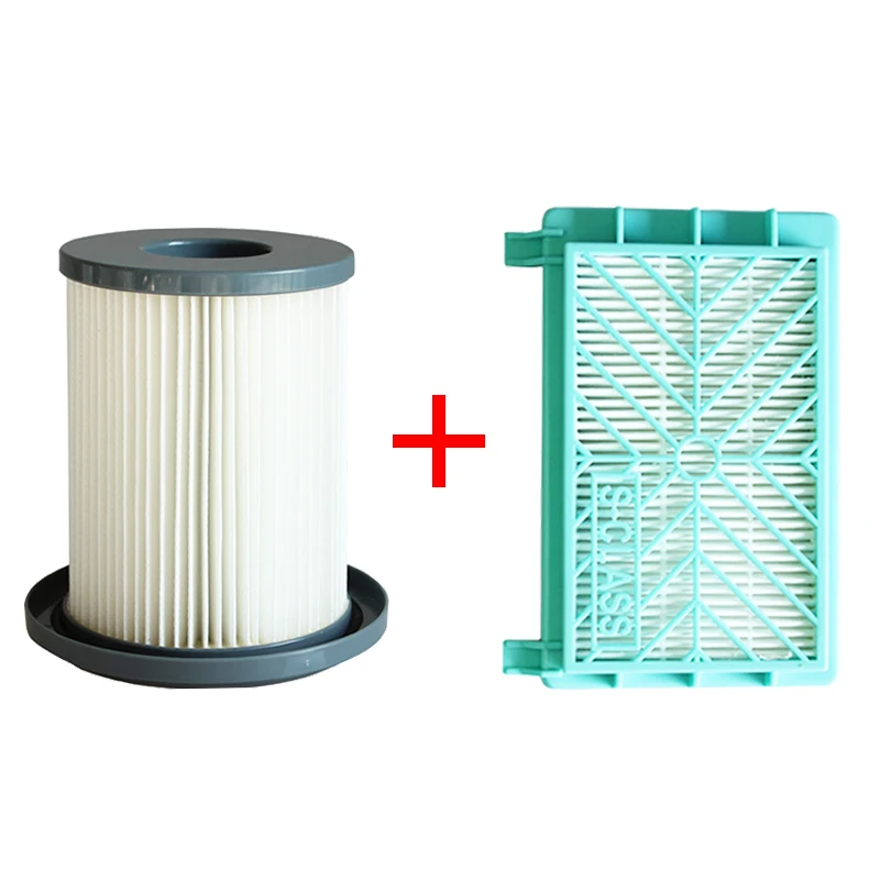 2PCS Hepa Filter For Philips FC8732 FC8734 FC8736 FC8738 FC8740 FC8748 Robot Vacuum Cleaner Parts Replacement Exhaust Filters