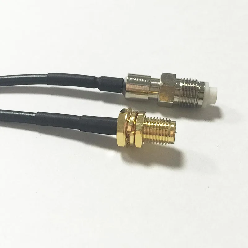 New Modem Coaxial Cable RP-SMA Female Jack Nut Switch FME Female Jack Connector RG174 Cable Pigtail 20CM 8