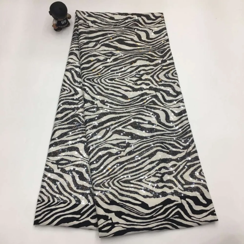 

Best quality J-22525 sequins African Tulle embroidered Lace Fabric African net Lace Fabric